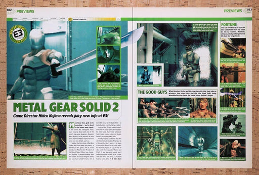 2001 Metal Gear Solid 2 Sons Of Liberty PS2 E3 Review Original Ad v5 - for just $21.49! 
