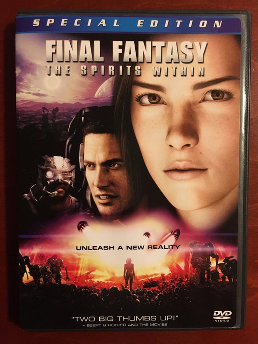 Final Fantasy - The Spirits Within (DVD, 2001, special edition) - L05 - for just $1.99! 