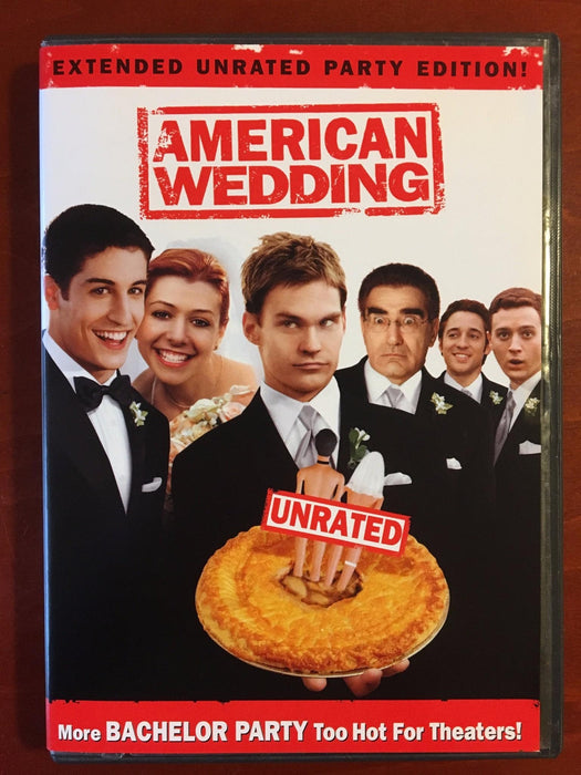 American Wedding (DVD, 2003, Widescreen Unrated Extended Party Edition) - J1022 - for just $1.99! 