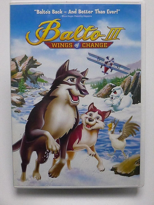 Balto III - Wings of Change (DVD, 2004) - J0409 - for just $2.25! 