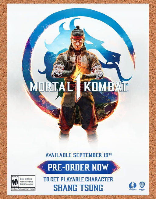 2023 Mortal Kombat 1 PS5 Original Ad - for just $17.99! 
