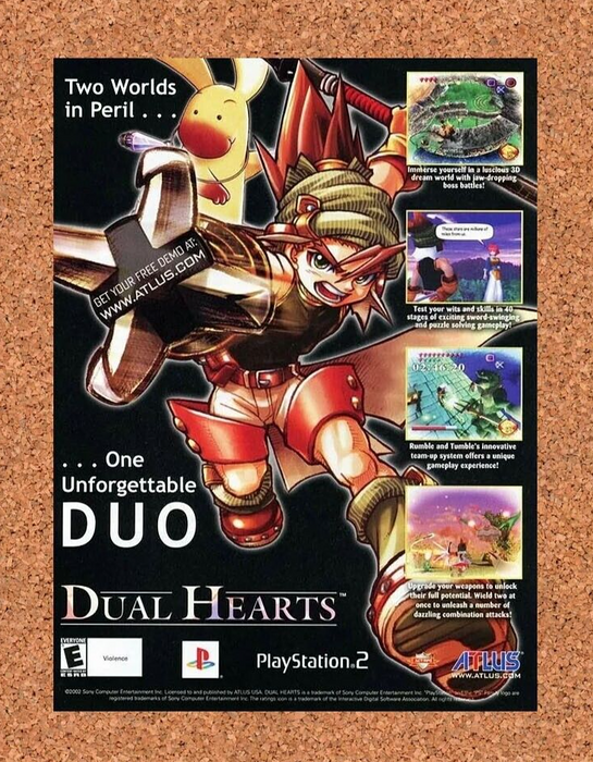 2004 Dual Hea PS2 Original Ad - for just $17.99! 