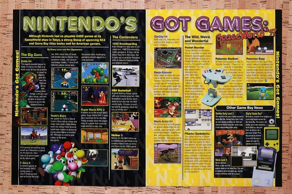 1998 Nintendo Hot N64 Games Preview Original Ad v5 - for just $21.49! 