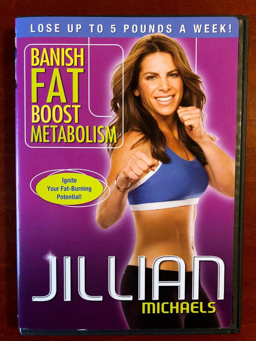 Jillian Michaels - Banish Fat Boost Metabolism (DVD, 2008, exercise) - I0911 - for just $1.99! 