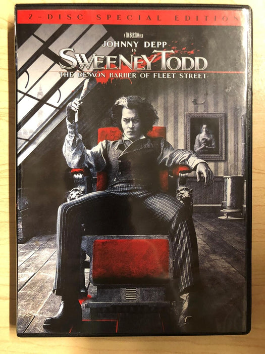 Sweeney Todd The Demon Barber of Fleet Street (DVD, 2007) - K5 - for just $2.99! 