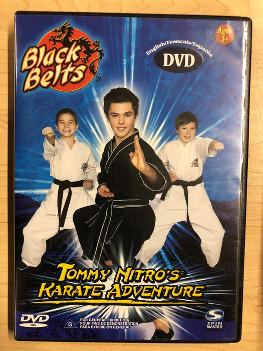 Tommy Nitros Karate Adventure (DVD, 2005, Black Belts) - J1231 - for just $1.99! 