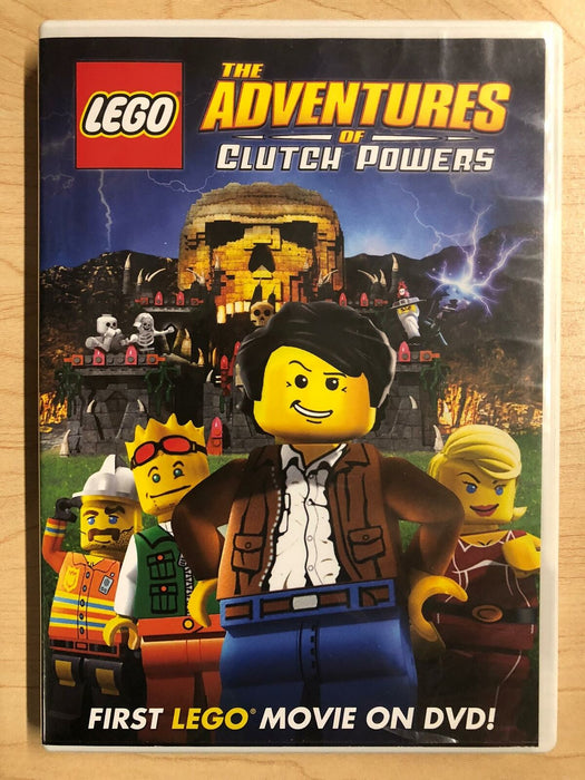 LEGO The Adventures of Clutch Powers (DVD, 2010) - H0110 - for just $1.99! 