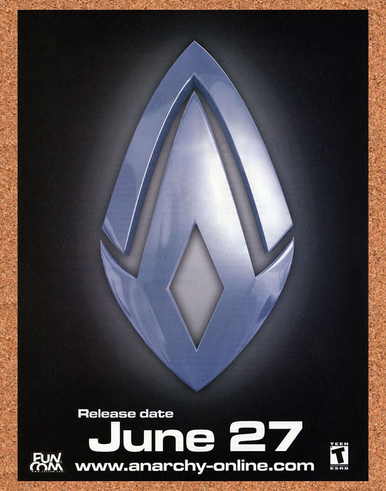 2003 Anarchy Online PC Original Ad v5 - for just $18.99! 
