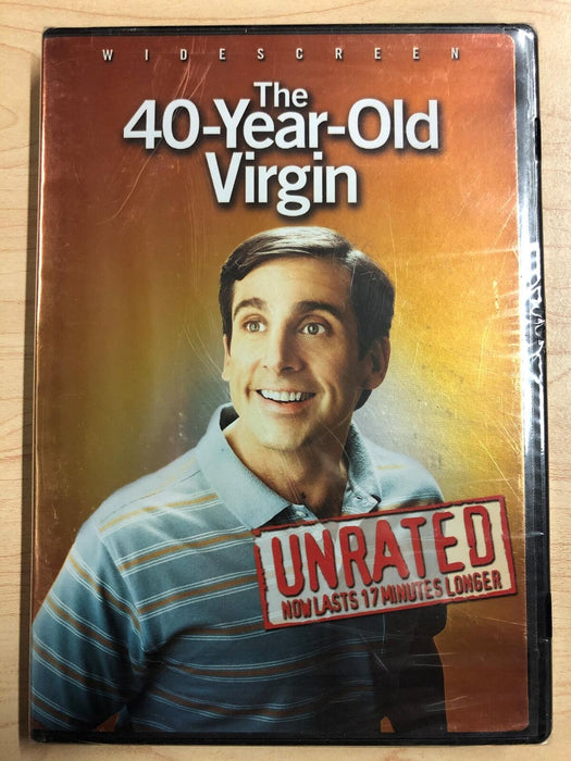 The 40-Year-Old Virgin (DVD, 2005, Widescreen, Unrated) - NEW24 - for just $2.50! 