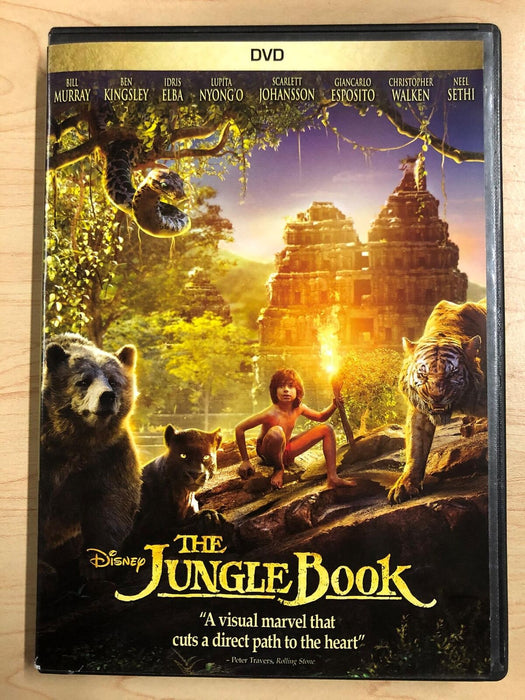 The Jungle Book (DVD, 2016, Disney) - K7 - for just $2.99! 