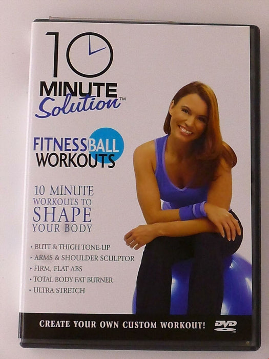10 Minute Solution - Fitness Ball Workouts (DVD, exercise) - L02 - for just $1.99! 