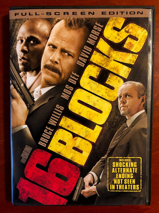 16 Blocks (DVD, 2006, Full Screen) - L06 - for just $1.99! 