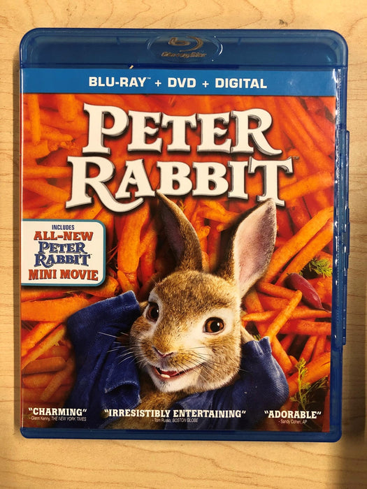 Peter Rabbit (Blu-ray and DVD, 2018) - K9 - for just $3.99! 