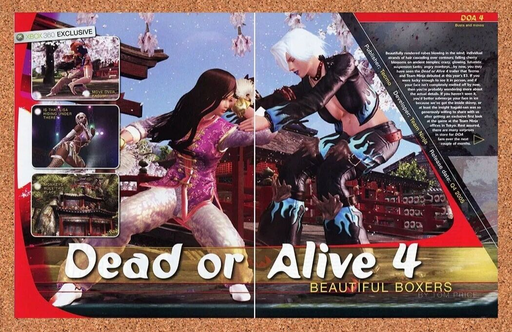 2006 Dead Or Alive 4 Xbox 360 Original Ad - for just $21.49! 