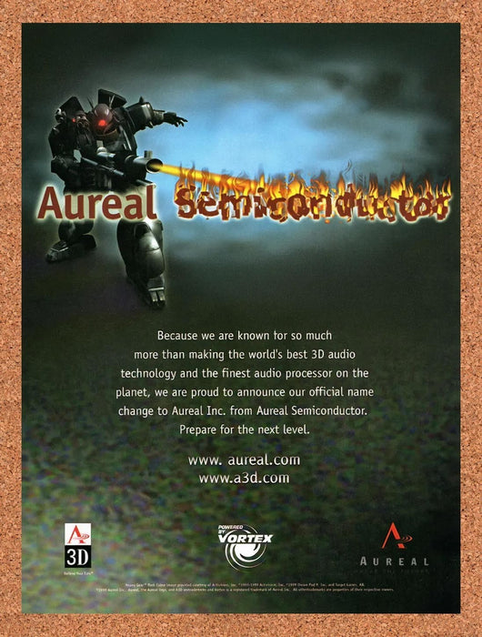 1999 Heavy Gear II Aureal Semiconductor Original Advertisement v3 - for just $19.49! 