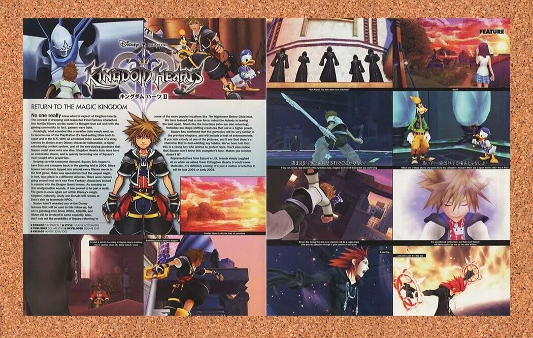 2005 Kingdom Hea PS2 Original Ad - for just $21.49! 