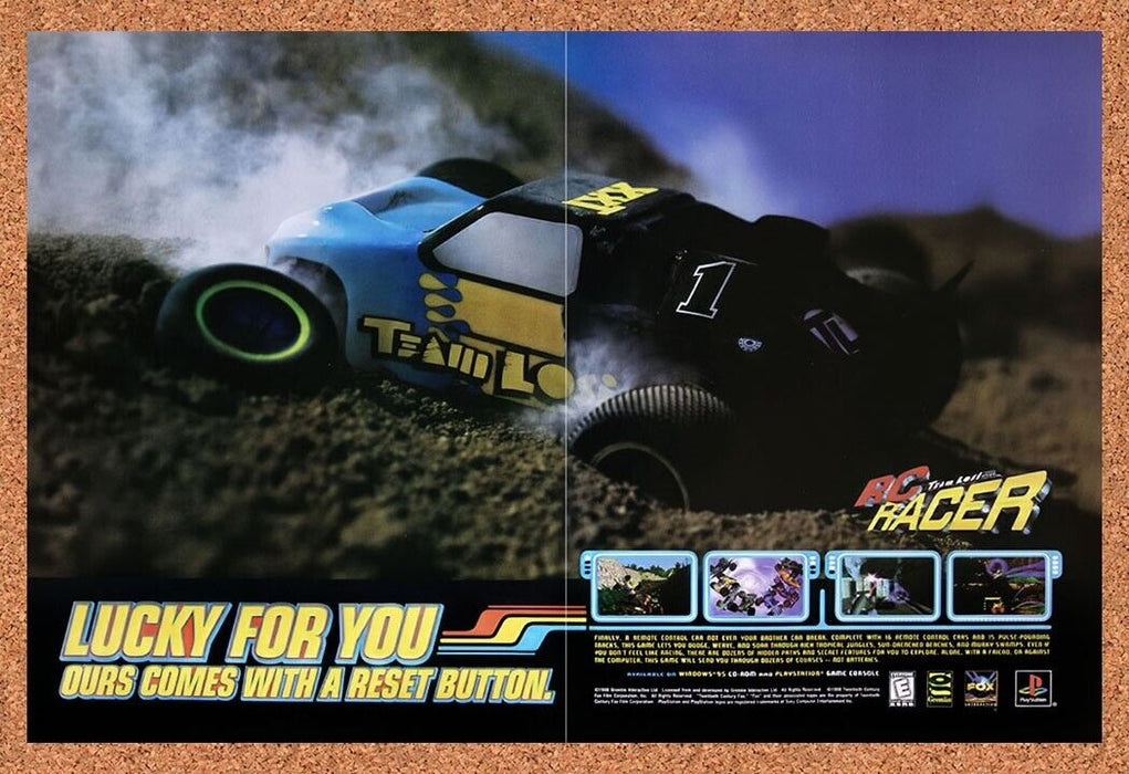1998 RC Racer PC Original Ad v1 - for just $21.49! 