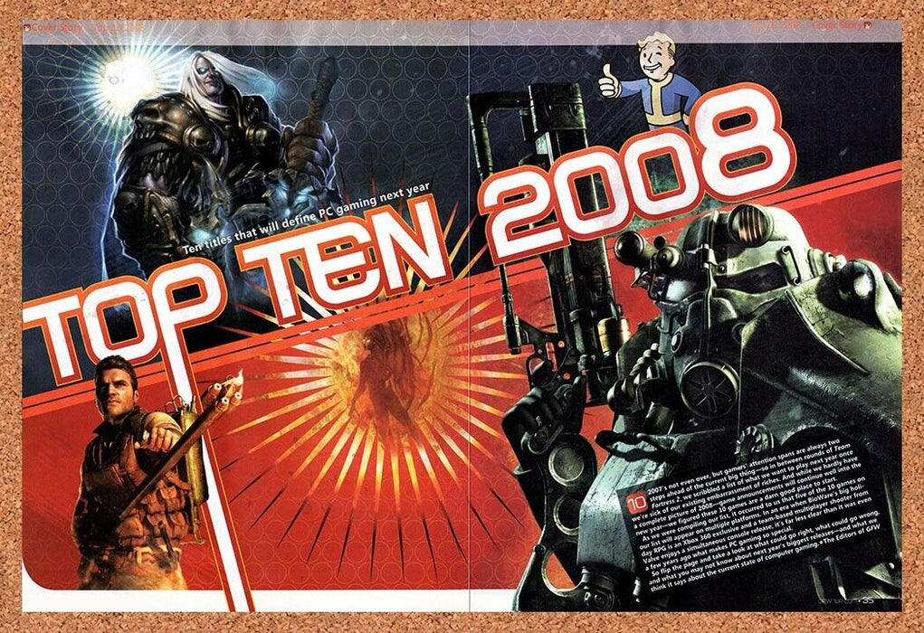 2009 2008 Fallout 3 PC Original Ad - for just $21.49! 