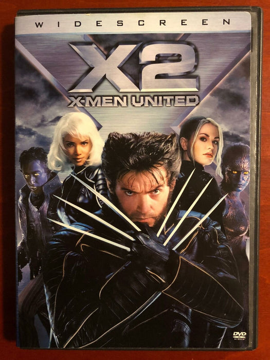 X2 - X-Men United (DVD, 2003, Widescreen) - L01 - for just $1.99! 
