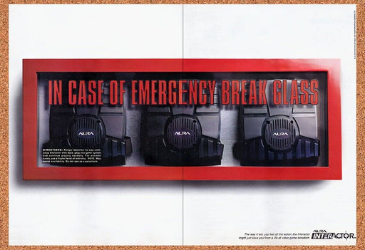 1995 Aura Interactor Force Feedback Original Ad v4 - for just $21.49! 