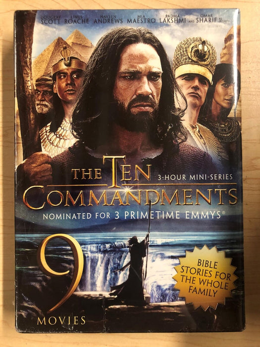 The Ten Commandments (DVD, 9 Movies, Bible) - K0303 - for just $3.99! 
