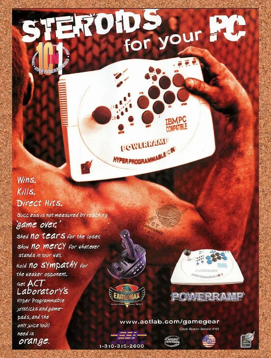 1996 Act Labs 10 In 1 Hyper Programmable Original Advertisement v5 - for just $19.49! 