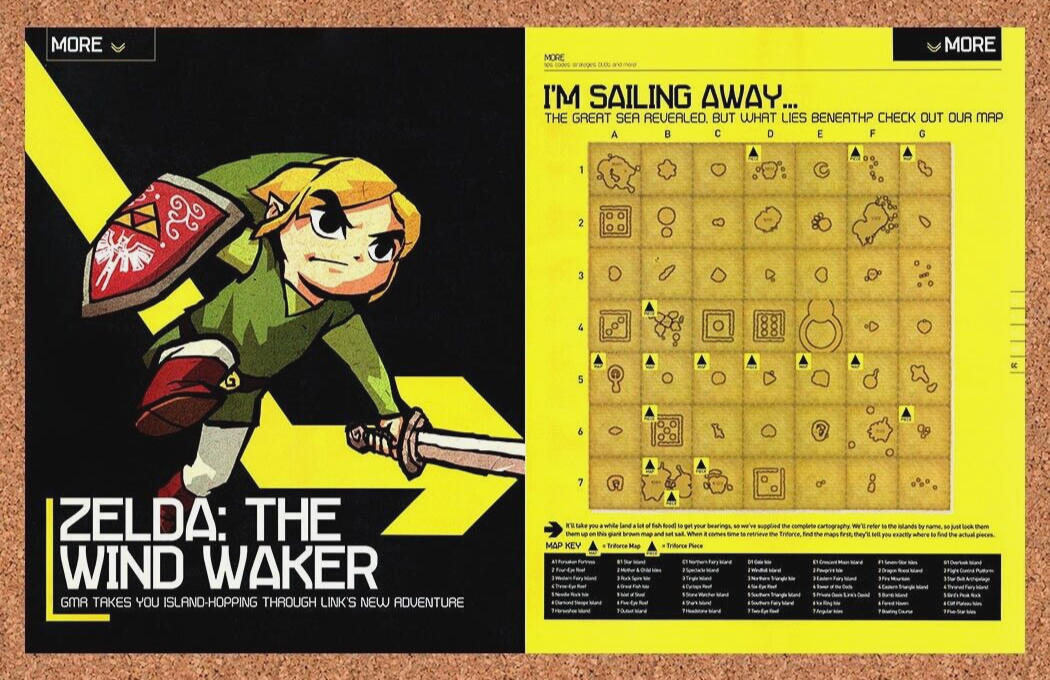 2003 Zelda Wind Waker GameCube Original Ad v3 - for just $21.49! 