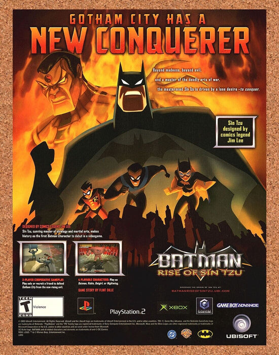 2004 Batman Rise Of Sin Tzu PS2 Original Ad - for just $17.99! 