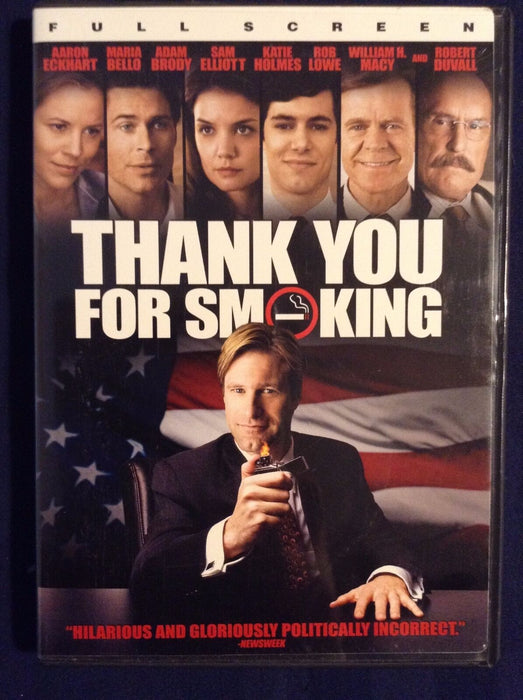 Thank You For Smoking (DVD, 2006, Full Frame) - K10 - for just $1.99! 
