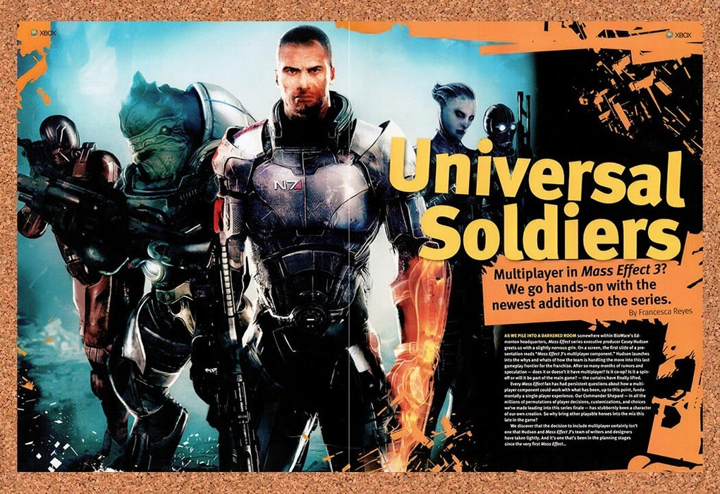 2011 Mass Effect 3 Multiplayer Review Original Ad v3 - for just $21.49! 