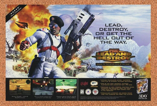 2001 Uprising 2 Lead And Destroy PC Original Ad v3 - for just $21.49! 
