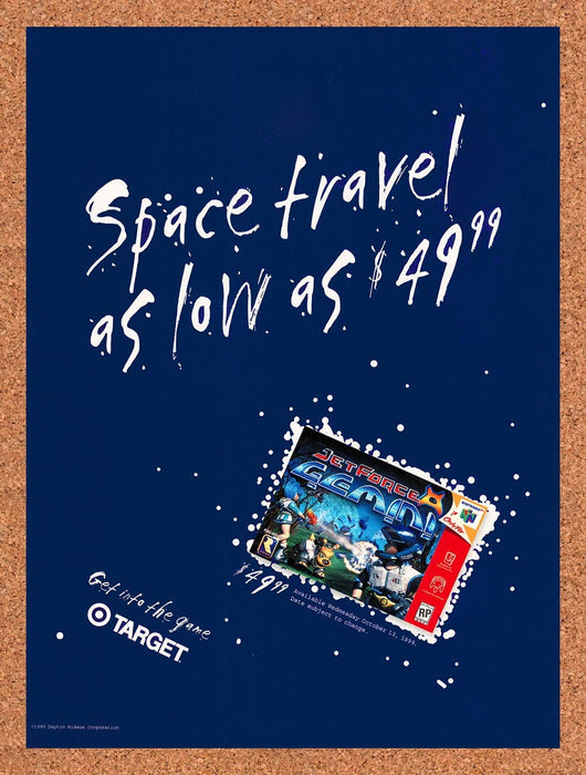 1999 Jet Force Gemini Target Original Ad v2 - for just $17.99! 