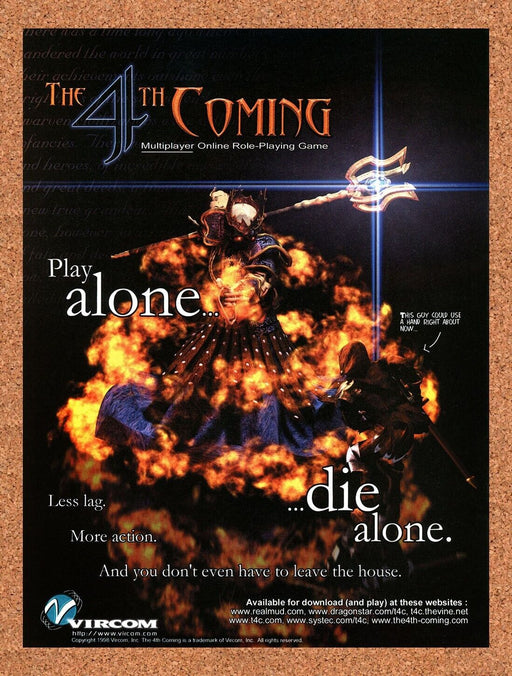 2001 The 4Th Coming PC Original Ad - for just $17.99! 