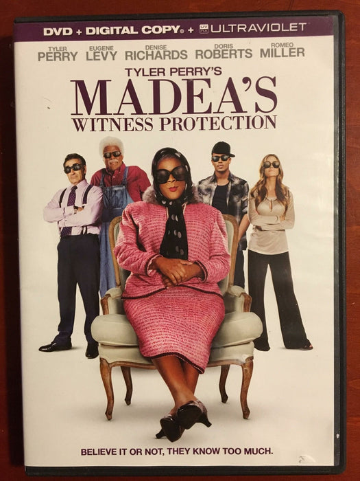 Tyler Perry - Madeas Witness Protection (DVD, 2012) - J0917 - for just $1.99! 