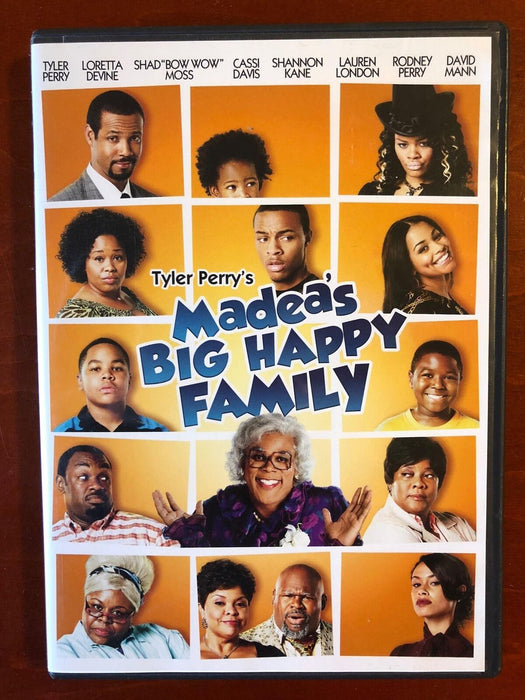 Tyler Perry - Madeas Big Happy Family (DVD, 2011) - L04 - for just $2.25! 