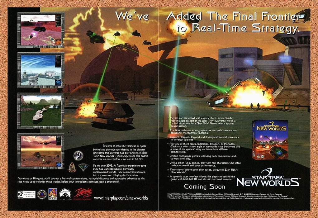 2002 Star Trek New Worlds PC Original Ad v2 - for just $21.49! 