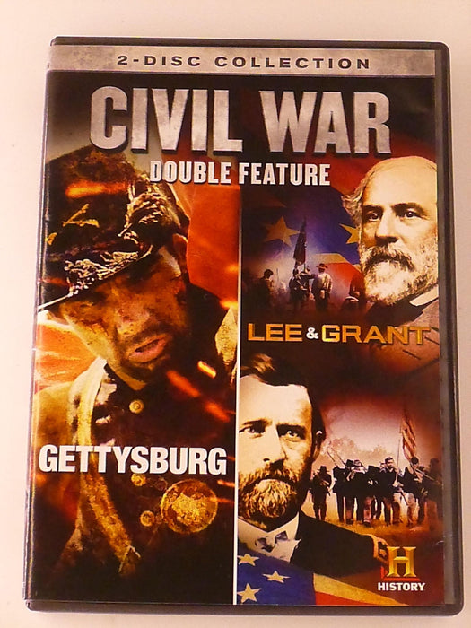 Civil War Double Feature - Gettysburg, Lee and Grant (DVD) - K9 - for just $5.99! 