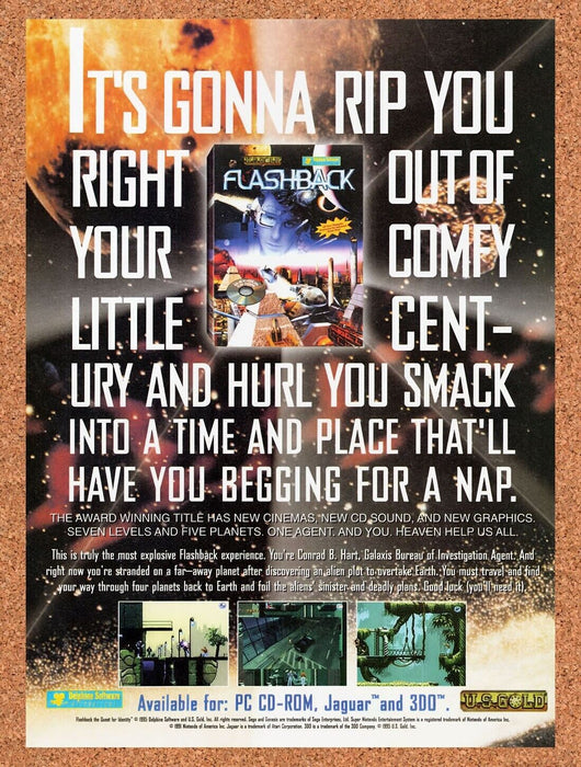 1995 Flashback Jaguar Original Ad v3 - for just $17.99! 