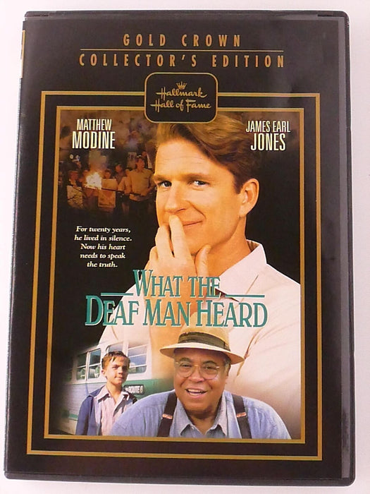 What the Deaf Man Heard (DVD, 1997, Collectors Edition, Hallmark) - K5 - for just $5.99! 