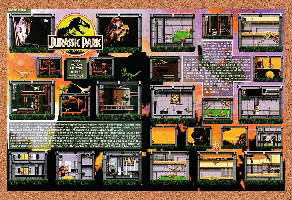 1993 Jurassic Park Genesis Original Ad v7 - for just $21.49! 