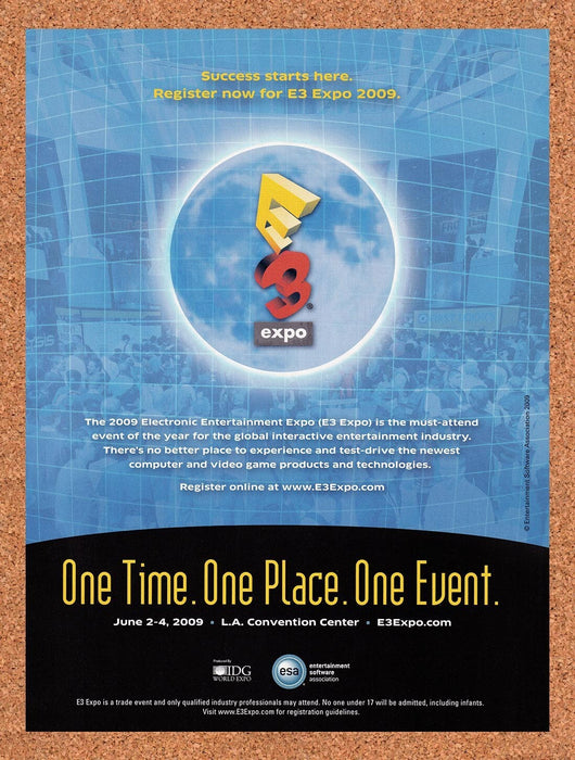 2009 E3 Expo Original Ad v10 - for just $17.99! 