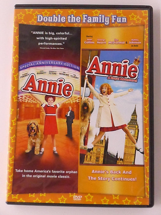 Annie - Annie A Royal Adventure (DVD, Double Feature) - I0424 - for just $2.99! 