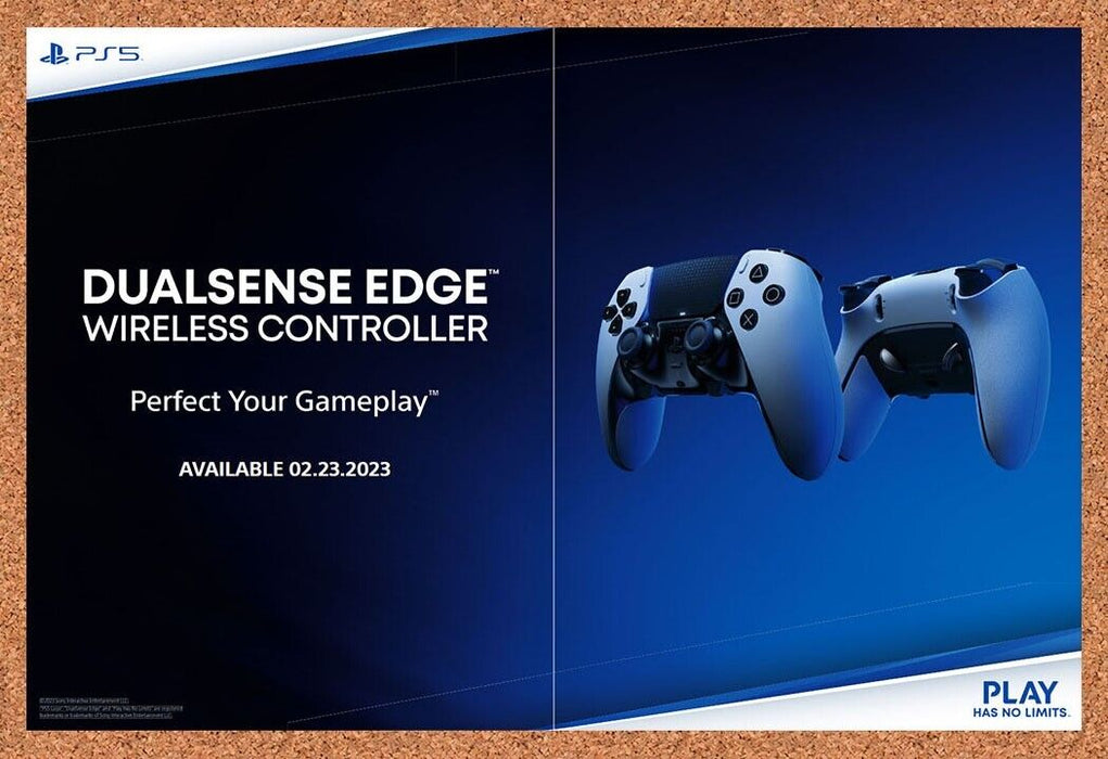 2023 Sony PS5 DualSense Edge Controller Original Ad v1 - for just $21.49! 