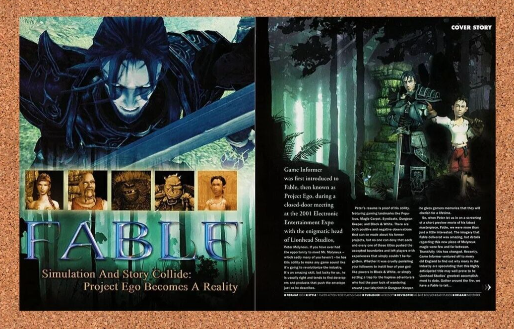 2006 Fable The Journey Xbox Original Ad v1 - for just $21.49! 