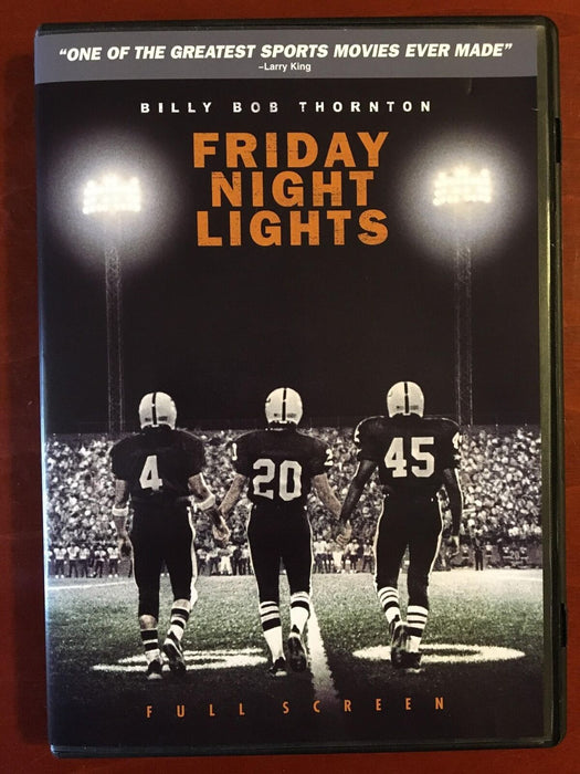 Friday Night Lights (DVD, 2004, Full screen) - K0107 - for just $1.99! 