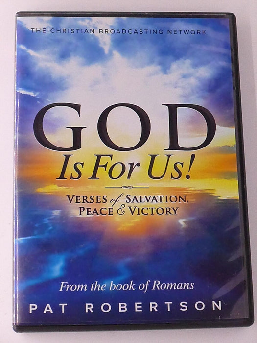 God Is For Us Verses of Salvation Peace and Victory (DVD, Pat Robertson) - J0409 - for just $1.99! 