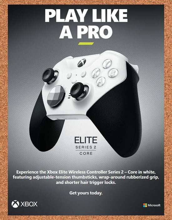 2023 Microsoft Xbox Elite Series 2 Controller Original Ad - for just $17.99! 