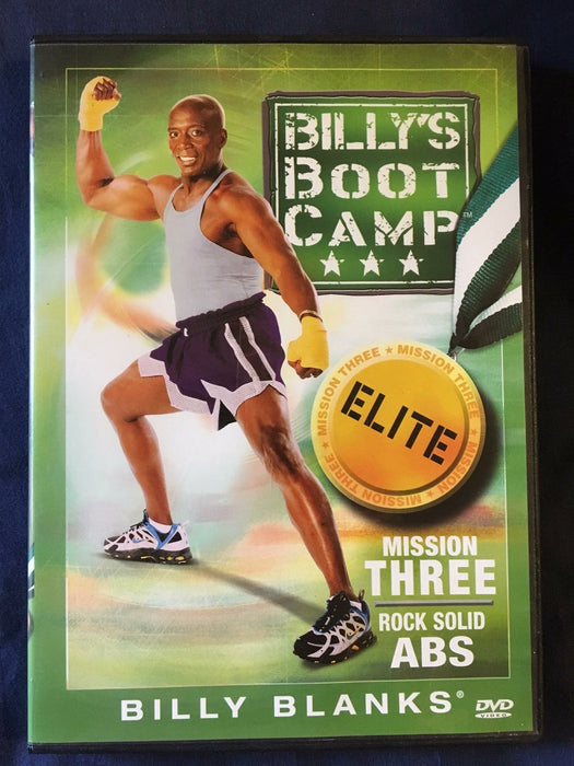 Billy Blanks Boot Camp Mission Three Rock Solid Abs (DVD, exercise) - I0911 - for just $1.99! 