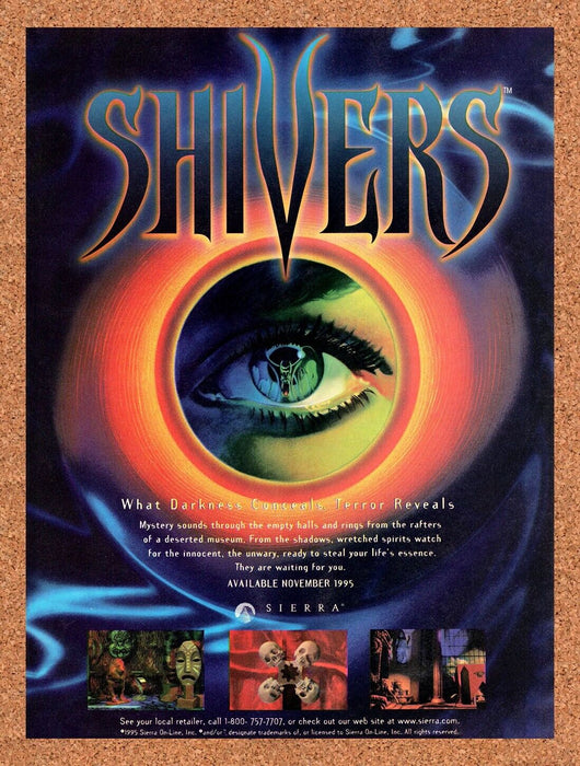 1995 Shivers PC Original Ad - for just $17.99! 