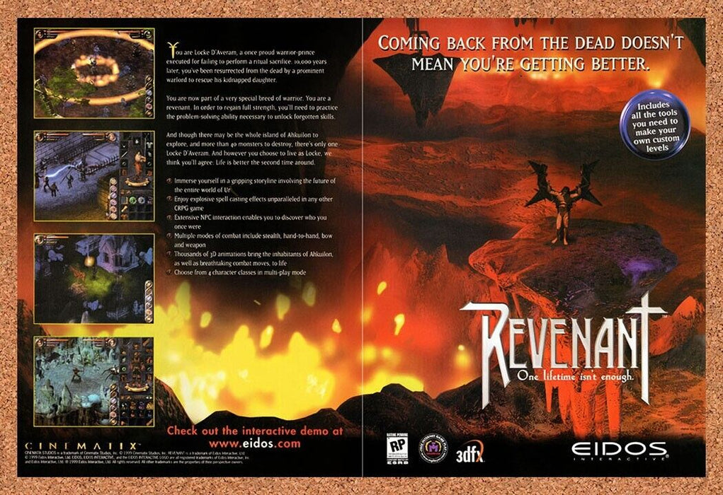 1999 Revenant PC Original Ad v5 - for just $18.27! 